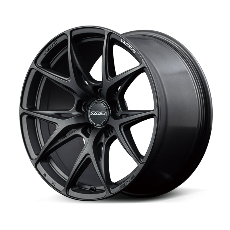 Versus VV21S 19X8.5 +22 5x112 Matte Super Dark Gunmetal