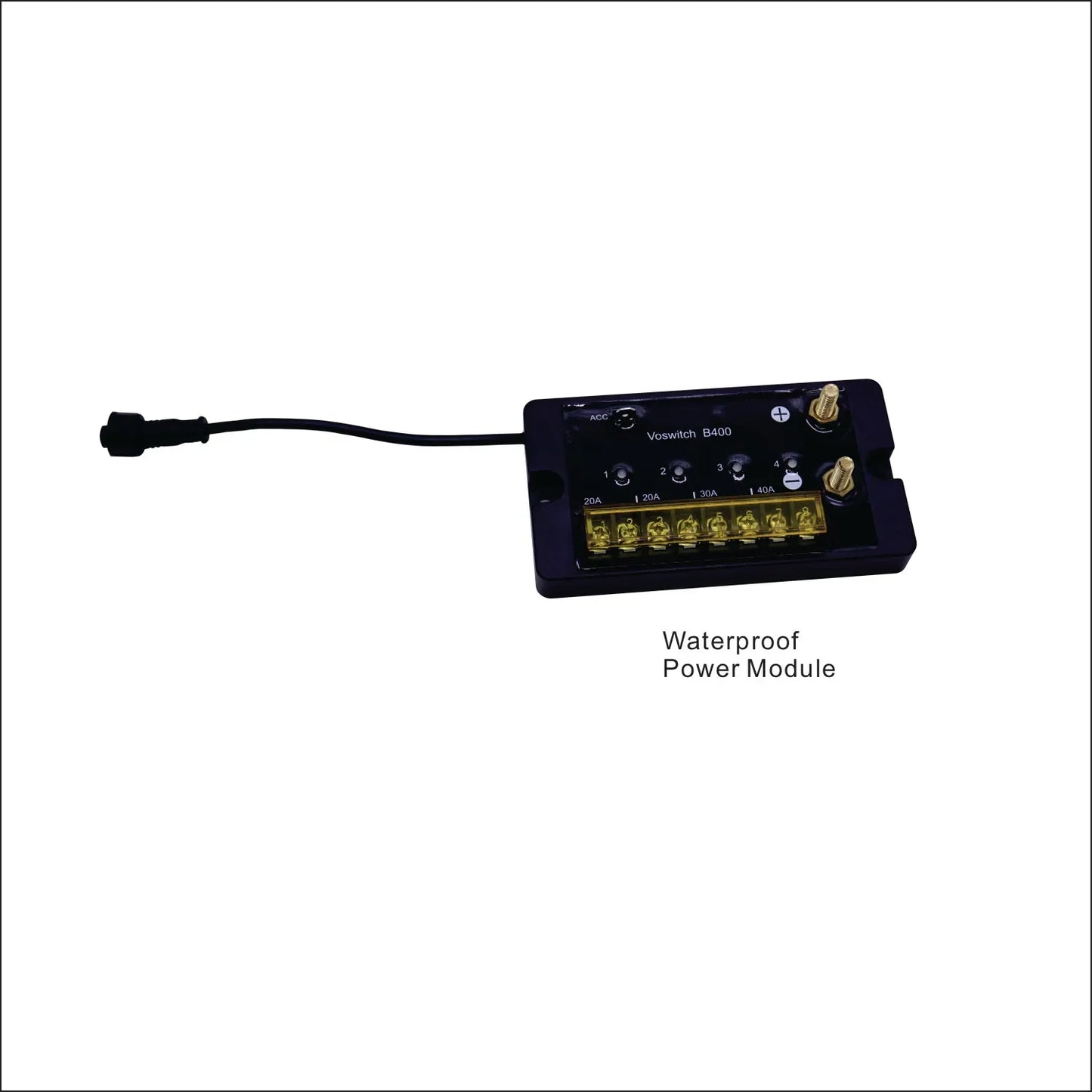 Voswitch B400 S Grab Handle Switch Panel for Ford Bronco (2021+) — Smart 4-Switch Control System
