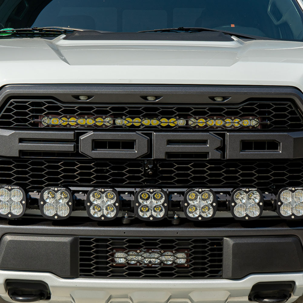 17-20 Ford Raptor 30 Inch S8 Grille LED Light Bar Kit Baja Designs - 447561