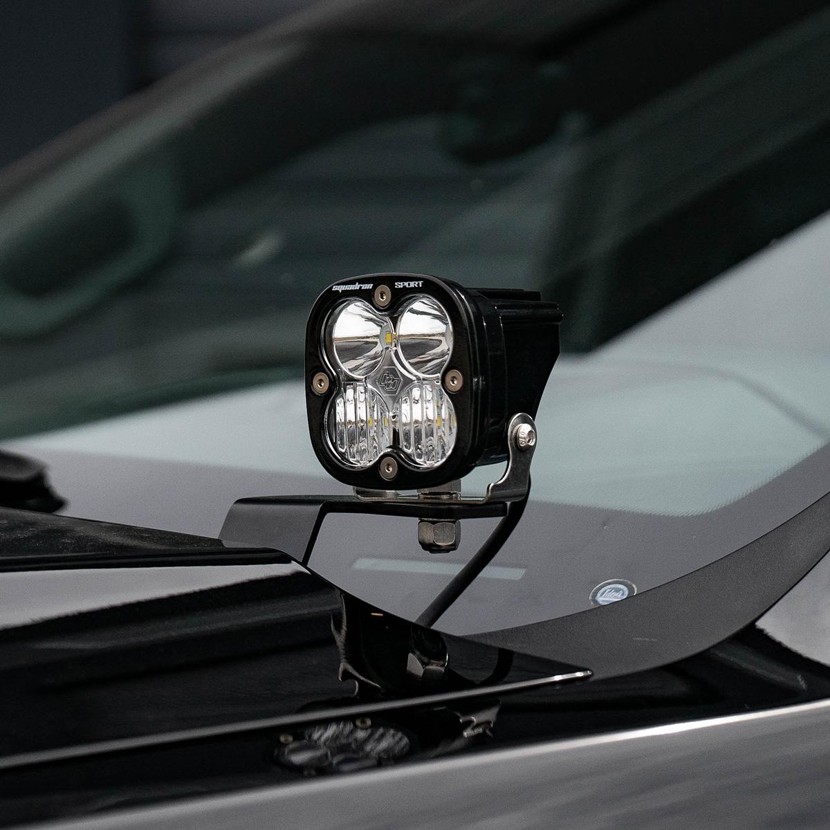 Sierra 1500 19-On Squadron Sport A Pillar Light Kit Baja Designs - 447742