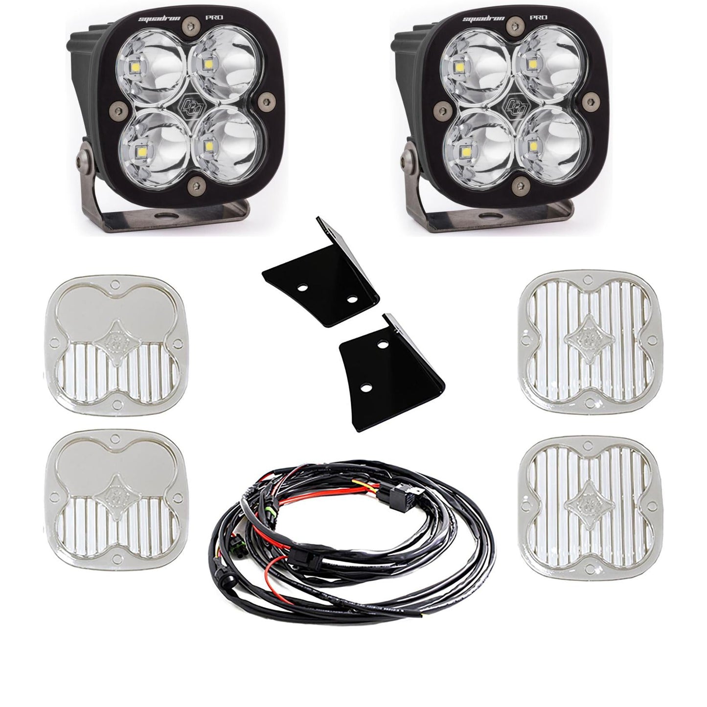 Jeep, JK Squadron Pro Spot A-Pillar Kit Baja Designs - 447797
