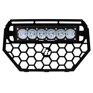 Polaris RZR Grille and OnX6 LED Light Bar Kit 14-15 Baja Designs - 457543