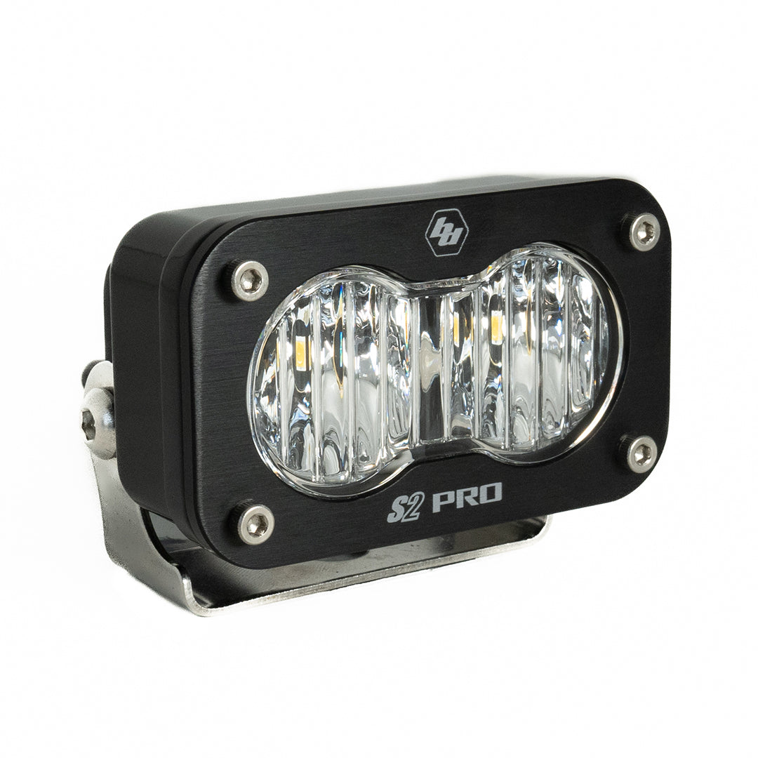 LED Work Light Clear Lens Wide Driving Pattern S2 Pro Baja Designs - 480005