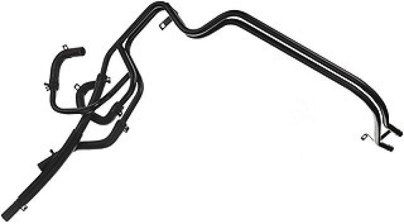 Gates 01-06 BMW X5 6Cyl 3.0L 11/16in x 23/32in x 21 7/8in Reservoir To Eng Heater Hose w/Seal