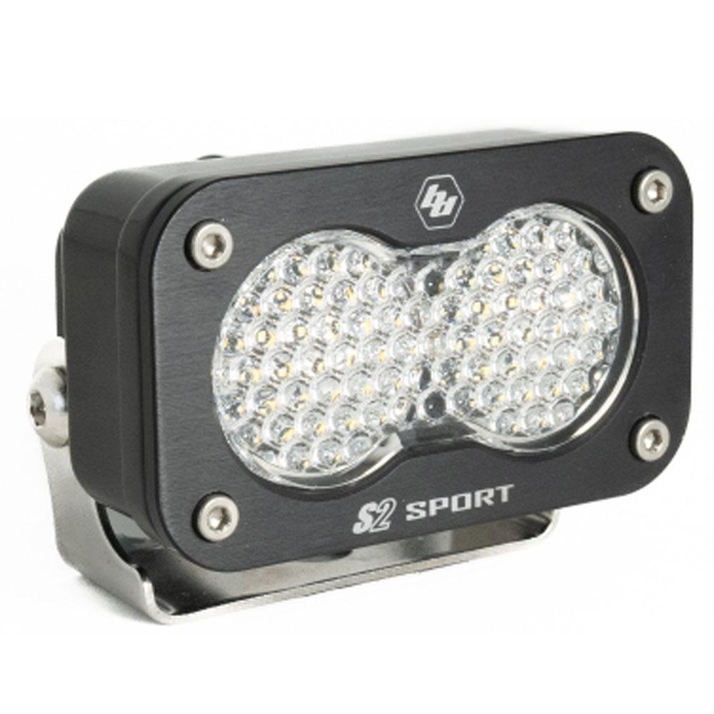 LED Work Light Clear Lens Work/Scene Pattern Each S2 Sport Baja Designs - 540006