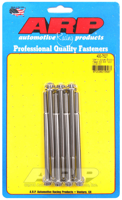 ARP Merlin Block BRodix Head BB 12pt Valve Cover Bolt Kit