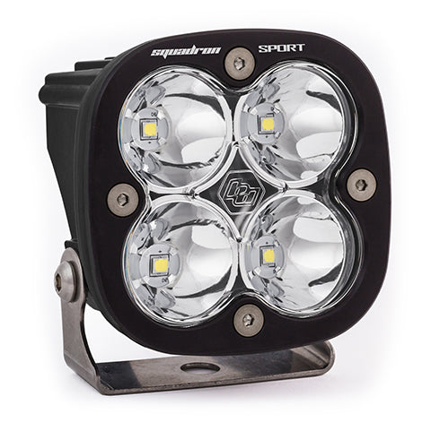 LED Light Pod Spot Pattern Clear Black Squadron Sport Baja Designs - 550001