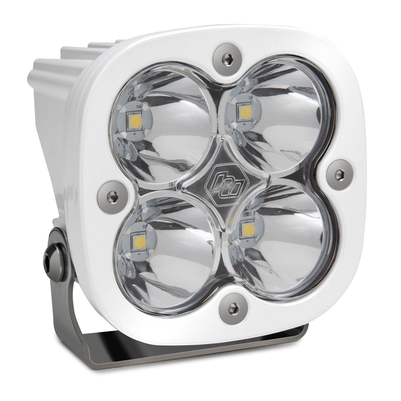 LED Light Pod Spot Pattern Clear White Squadron Sport Baja Designs - 550001WT