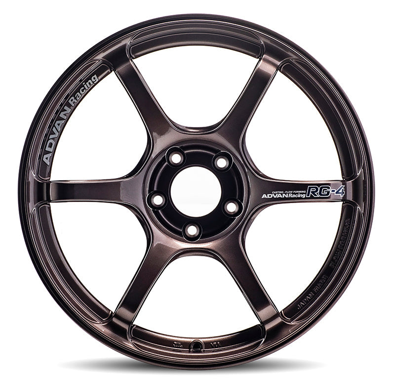 Advan RG-4 18x9.5 +35 5x114.3 Racing Copper Bronze Wheel