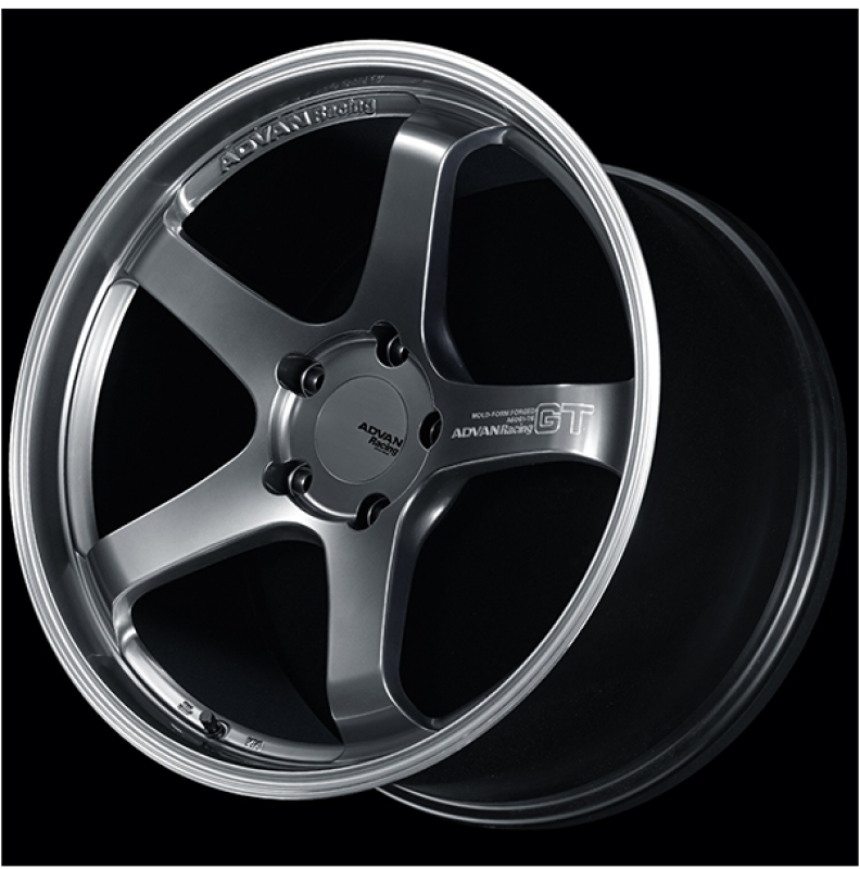 Advan GT Beyond 18x10 +35 5x114.3 Racing Titanium Black Wheel