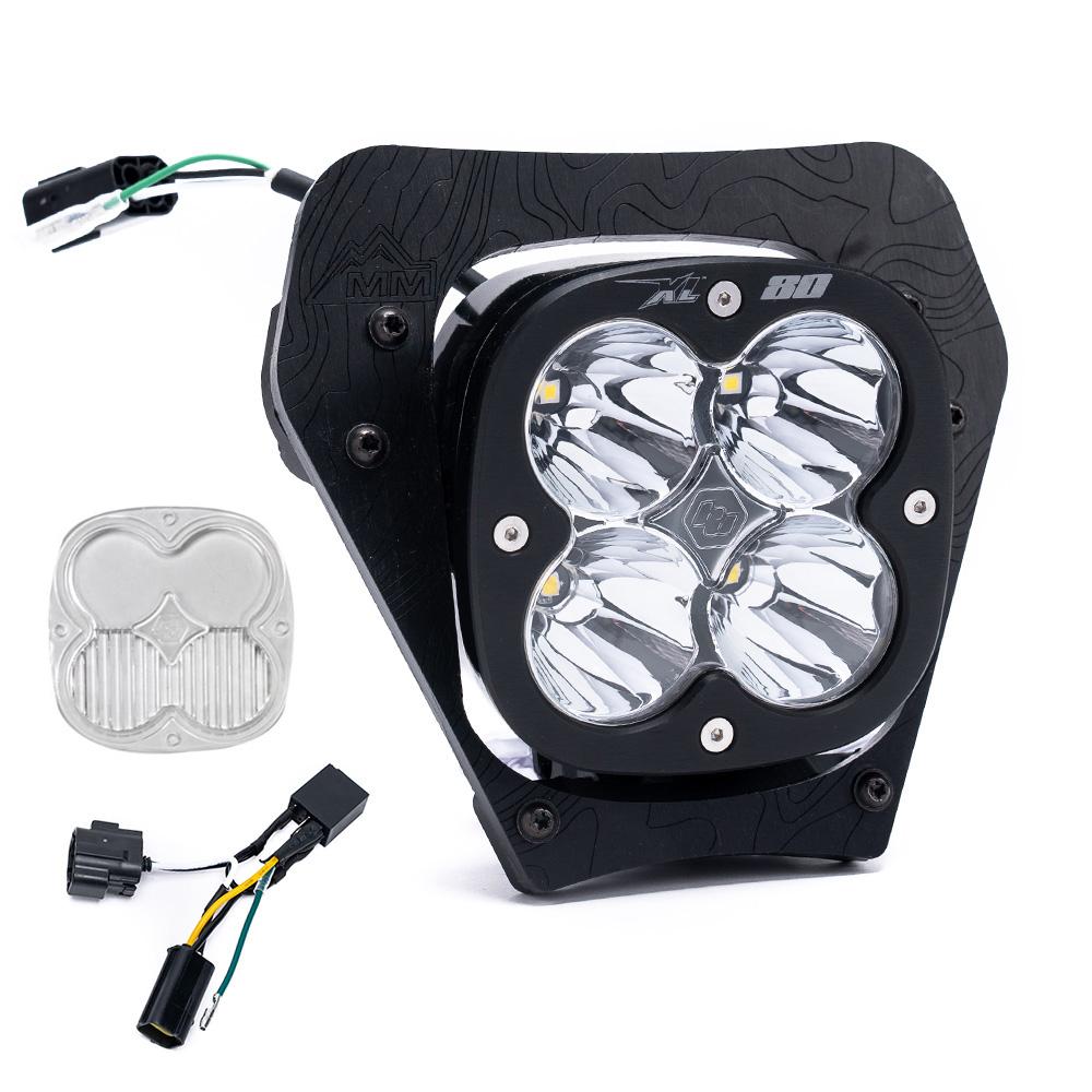 KTM XL80 D/C Headlight Kit w/ Hi-Low Harness 2024 350 EXC-F 500 EXC-F Spot Clear - 677101