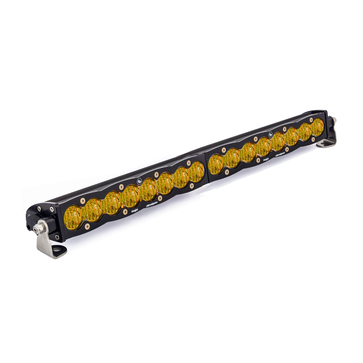 20 Inch LED Light Bar Single Baja Amber Straight Wide Driving Pattern S8 Series Baja Designs - 702014