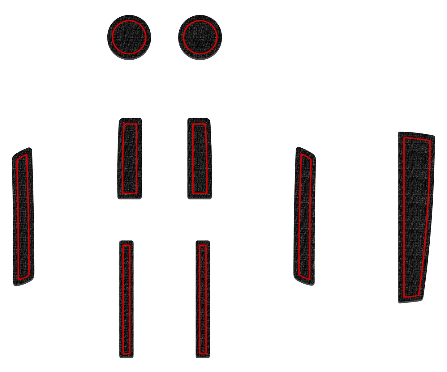 3rd Row Cubby Foam Inserts Fits 2025-2026 Ford Explorer