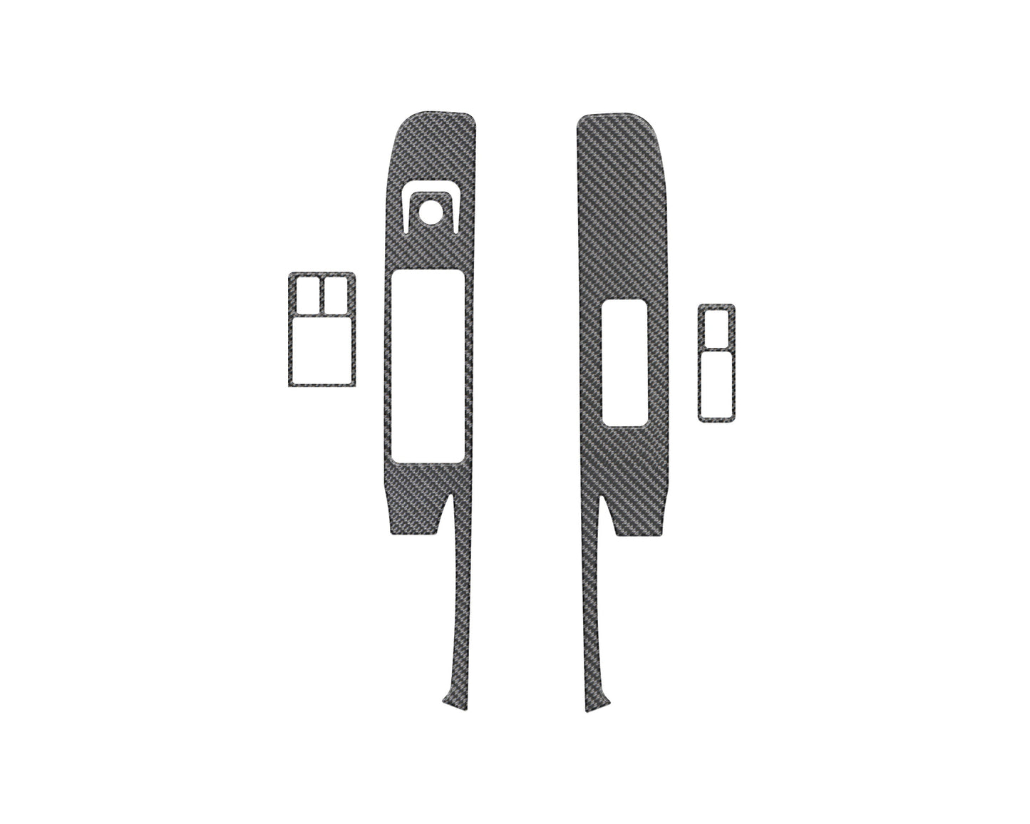 Door Switch Accent Trim Fits 2022-2026 Nissan Frontier