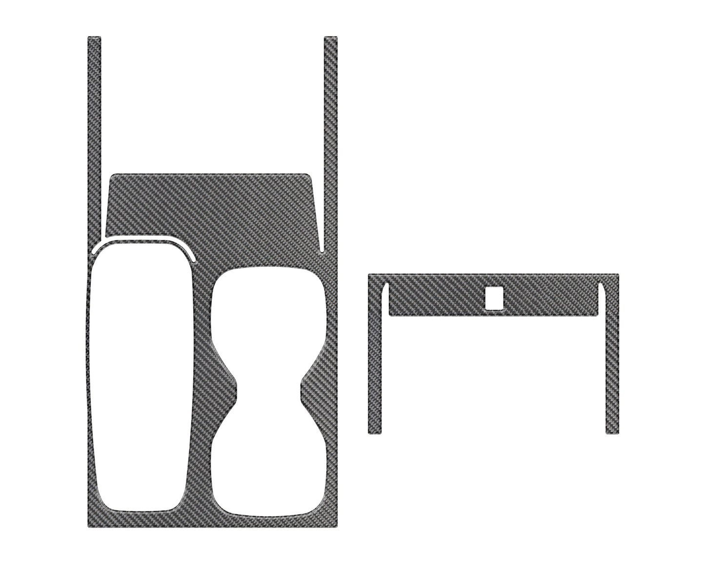 Center Console Accent Trim Fits 2022-2026 Nissan Frontier