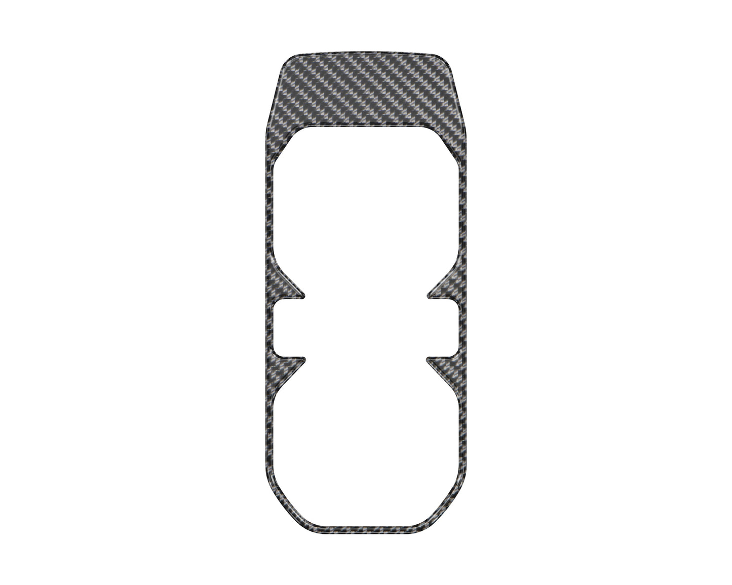 Cup Holder Accent Overlay Fits 2019-2026 Jeep Gladiator