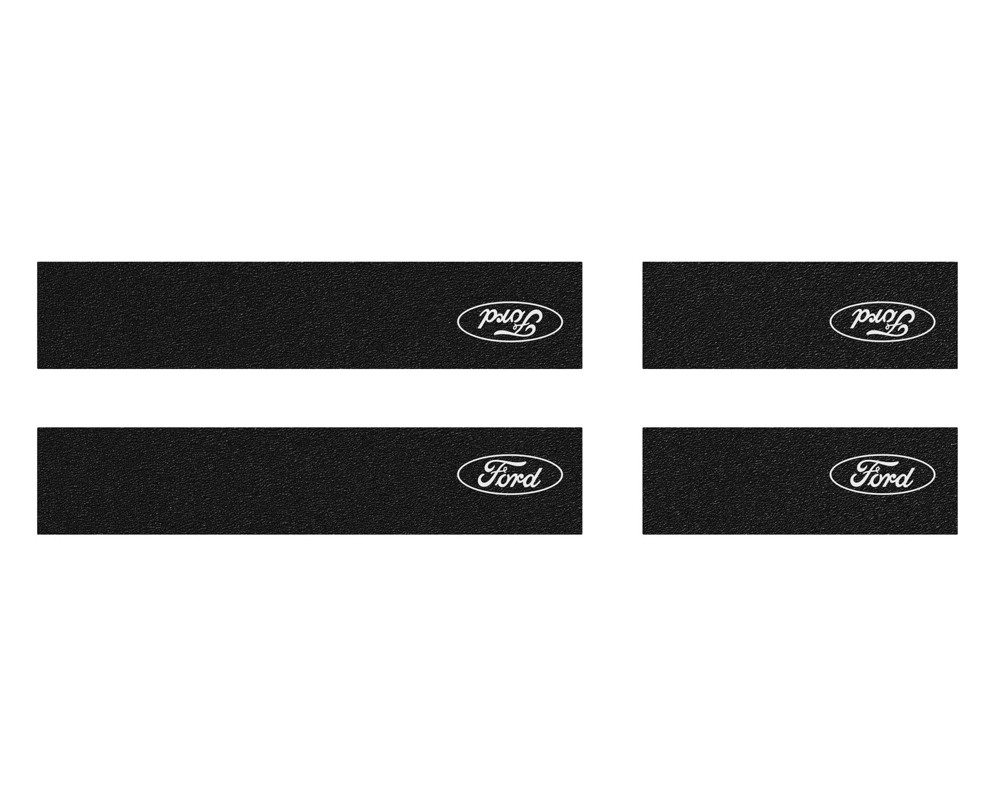 Textured Door Sill Protection Overlays Fits 2022-2026 Ford Maverick