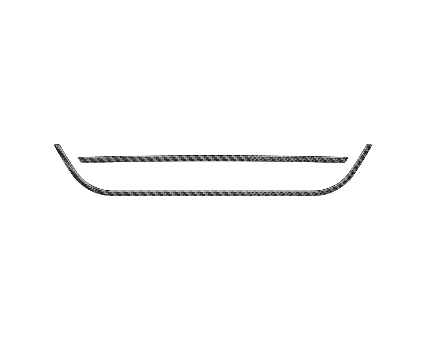 Center A/C Vent Line Accent Trim Fits 2022-2026 Rivian R1T