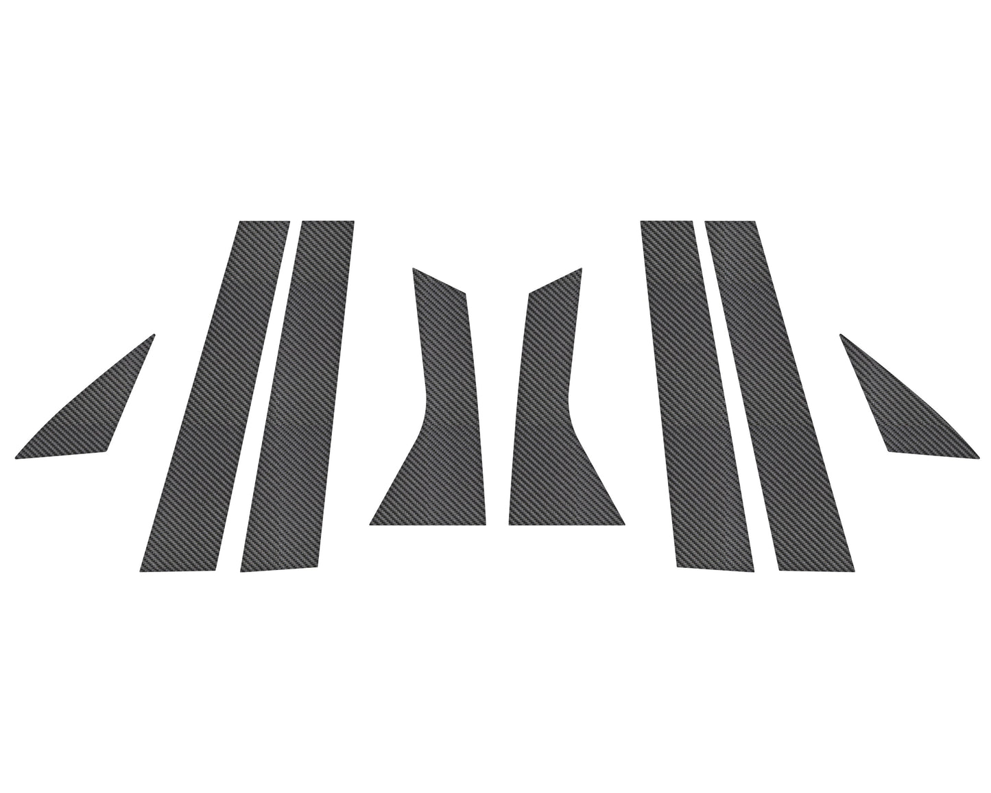 Door Pillar Overlays Fits 2022-2026 Hyundai Santa Cruz