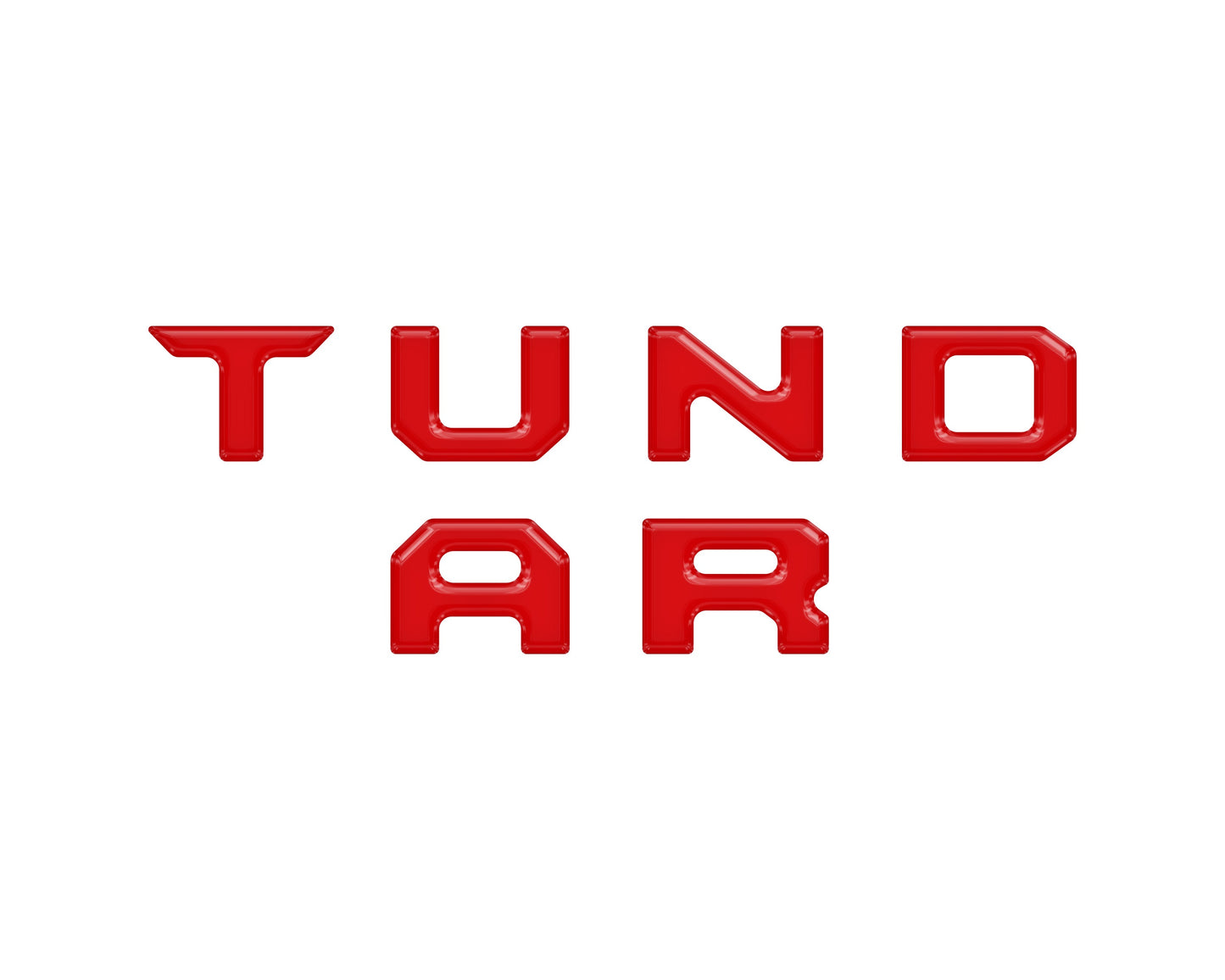 3RD Brakelight Letter Inserts Fits 2022-2026 Toyota Tundra