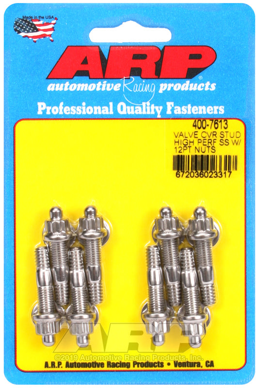 ARP Hi-Perf SS 12pt Valve Cover Stud Kit