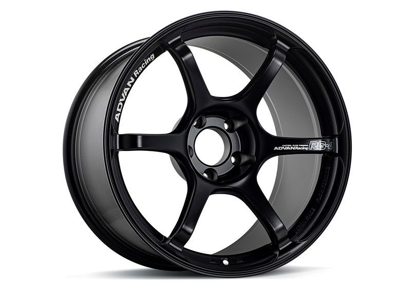 Advan RG-4 18x8.5 +45 5x112 Semi Gloss Black Wheel