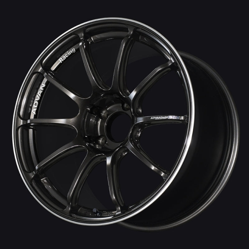 Advan RSIII 18x9.5 +45 5x114.3 Black Gun Metallic and Ring Wheel