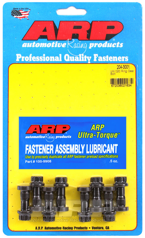 ARP VW 020 M9 Ring Gear Bolt Kit