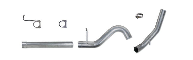 Diamond Eye KIT 4in DPF-BACK Single AL: 11-12 CHEVY 6.6L 2500/350