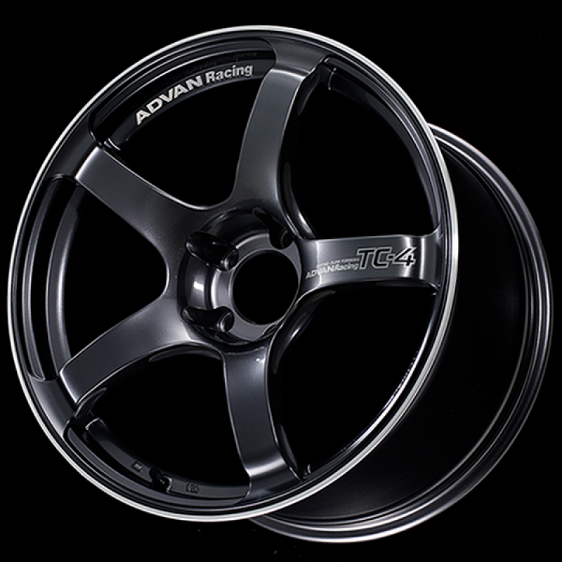 Advan TC4 18x8.5 +31mm 5x114.3in Racing Gunmetallic and Ring Wheel