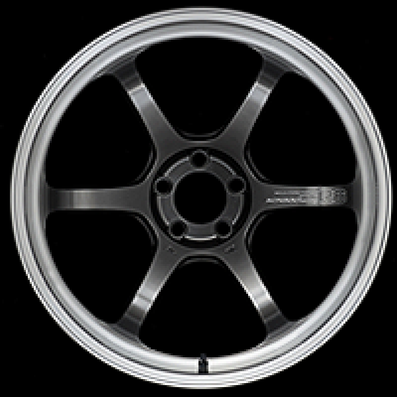 Advan R6 20x8.5 +38mm 5x114.3 Machining and Racing Hyper Black Wheel