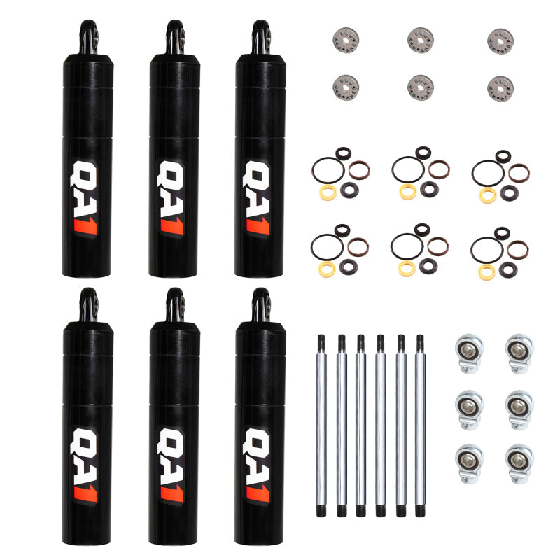 QA1 24.30 Eye-B/Eye-B V-None Dry Shock Large Steel 15.38 - 6 Pack