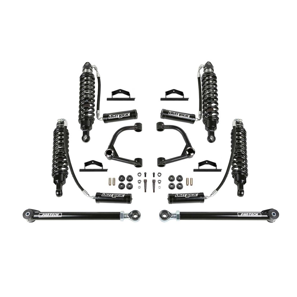 Fabtech 4" UCA Lift Kit Uniball With Dirt Logic 2.5 Coilovers | 4-Door | Bronco  2021+