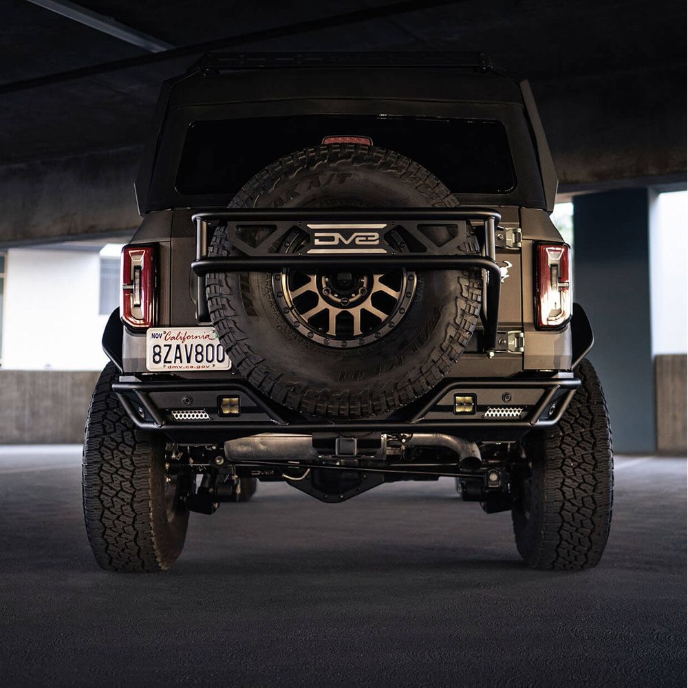 DV8 Offroad Competition Series Bumper Full Width Rear Bronco 2021-2023