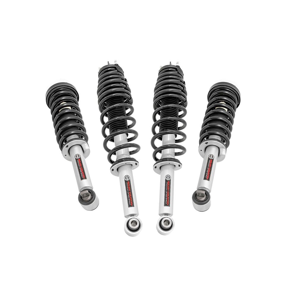 Rough Country Front/ Rear N3 Loaded Struts 2” Lift Bronco 2021+