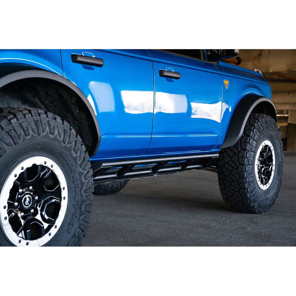 DV8 Offroad Rock Sliders FS-15 Series 4-Door Bronco 2021-2023