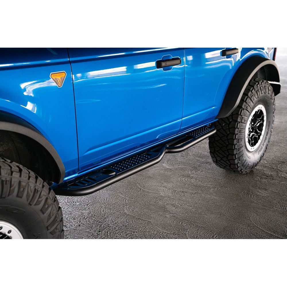 DV8 Side Steps OE Plus Series Pair 4-Door Bronco 2021-2023