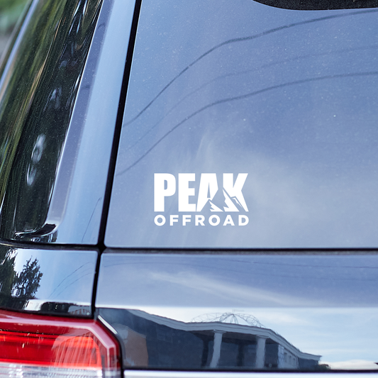 Peak Offroad Signature Sticker