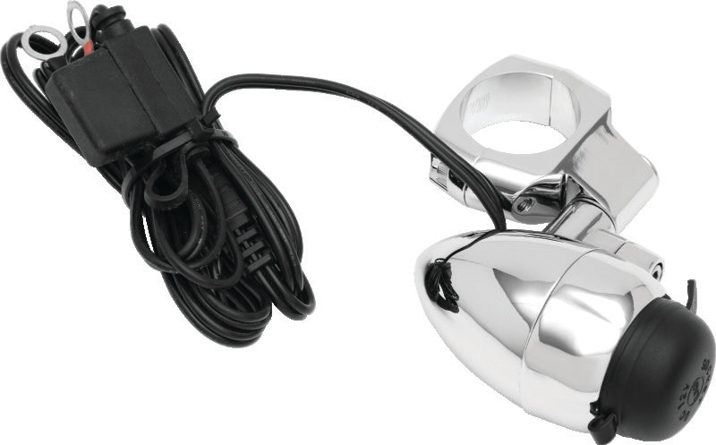 Kuryakyn Electrical Power Point With 1-1/4 inch Bar Mount Chrome
