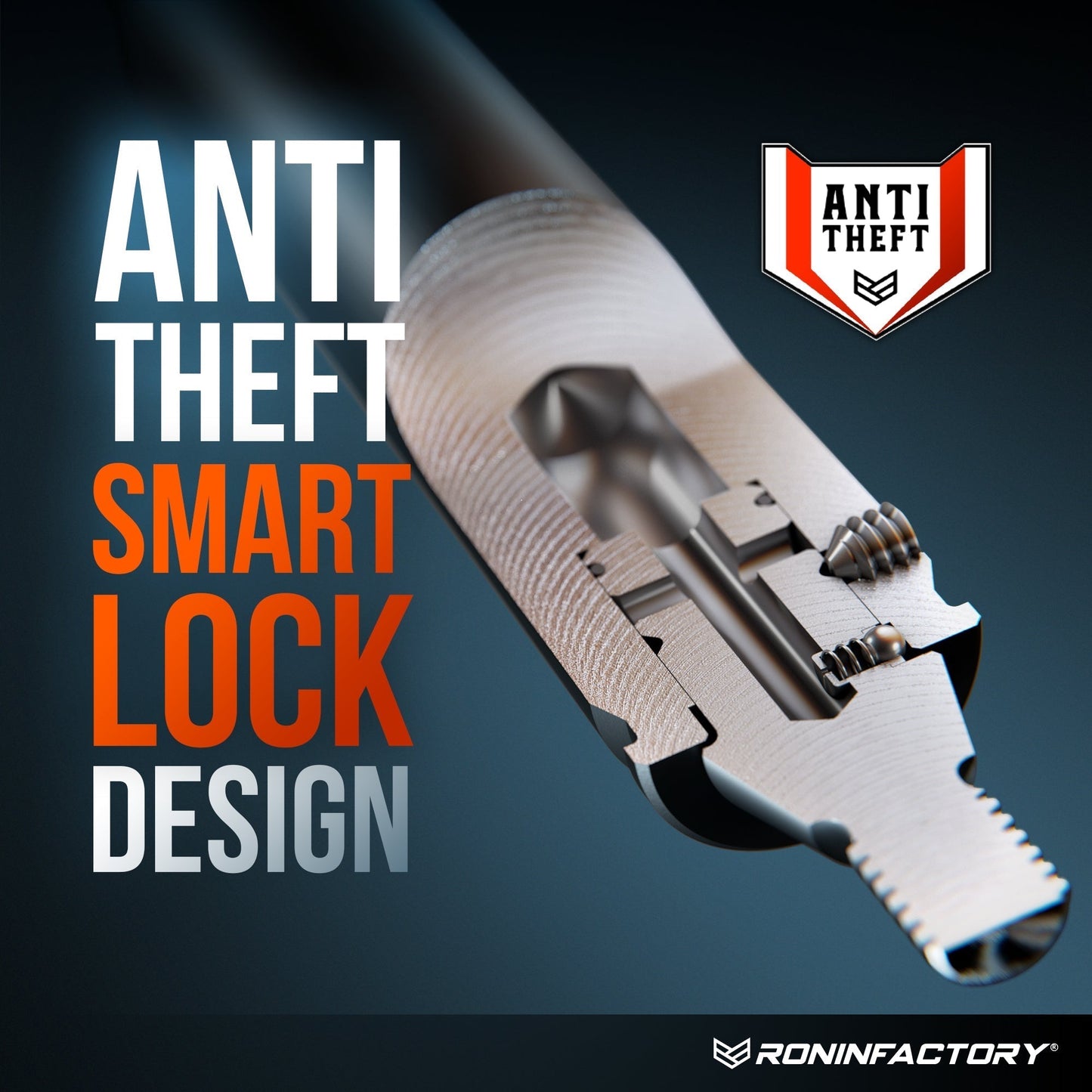 DODGE RAM SMARTLOCK™ SHORT FLEXIBLE ANTENNA 12 INCH (NEW!)