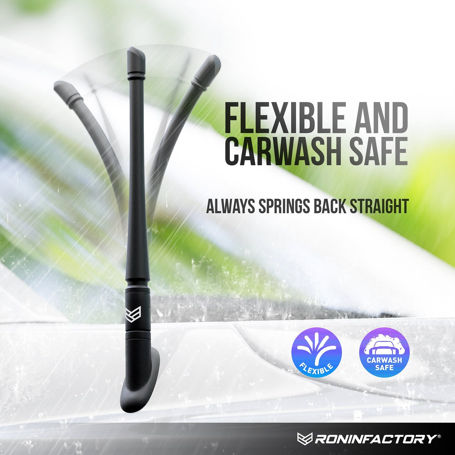 FORD TUFFLOCK® FLEXIBLE ANTENNA (8 INCH)
