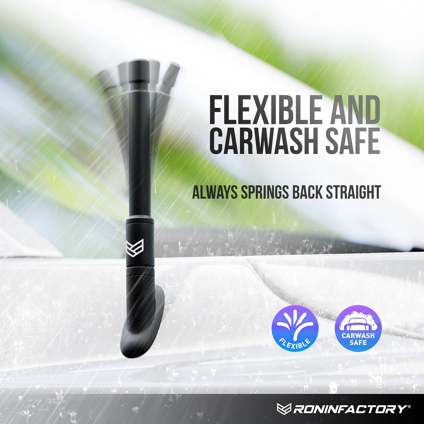 DODGE RAM SMARTLOCK™ SHORT FLEXIBLE ANTENNA 5 INCH (NEW!)