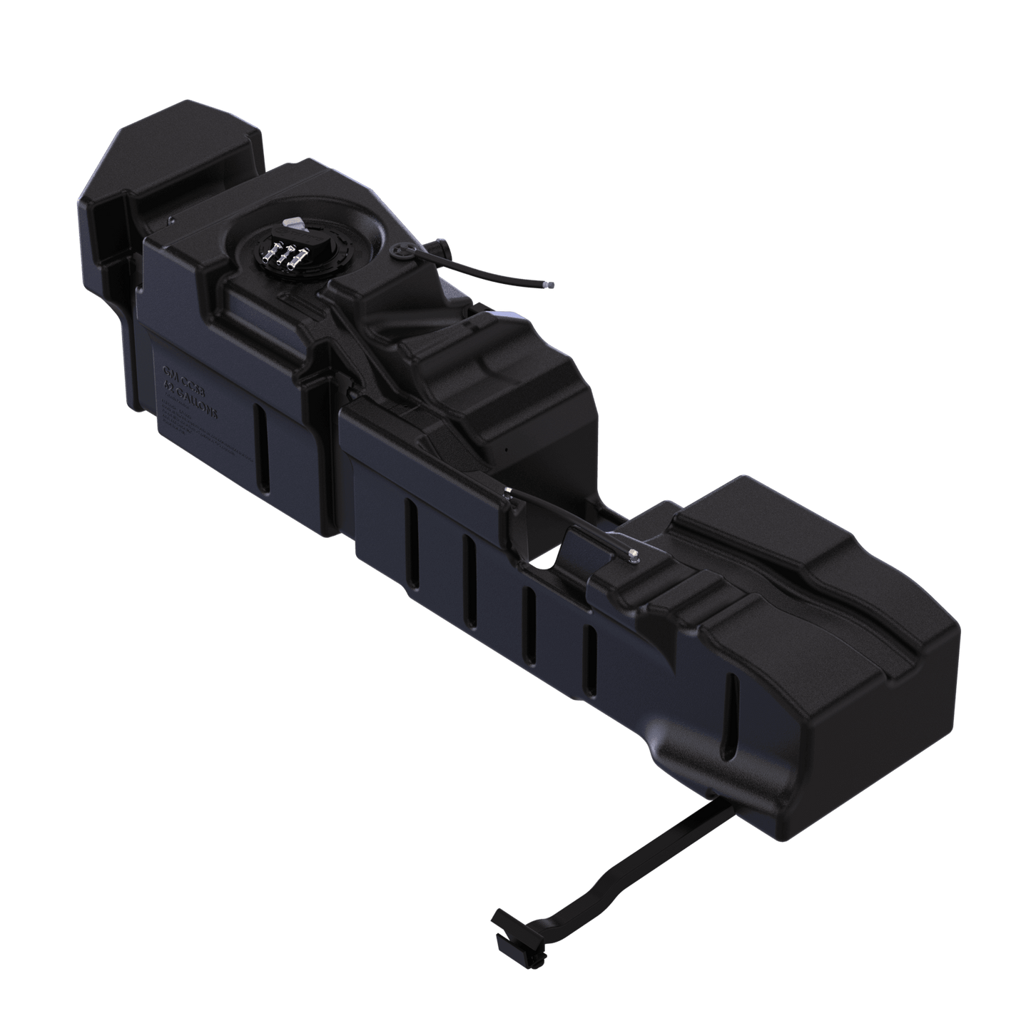 62 Gallon Replacement Fuel Tank for 2004-2010 GM Duramax 6.6L LLY, LBZ, LMM Crew Cab Short Bed