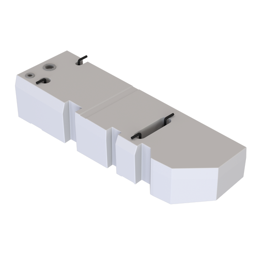 22 Gallon Drivers Side Undercarriage Fresh/Grey Water Tank for 2015-2025 Ford Transit 148" & 148" EXT