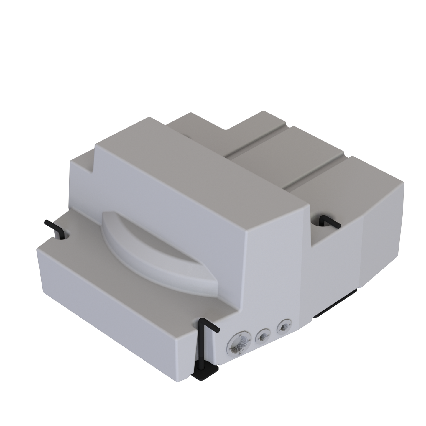 25 GALLON SPARE TIRE REPLACEMENT FRESH WATER TANK FOR 2015-2025 Ford Transit 130", 148" & 148" EXT