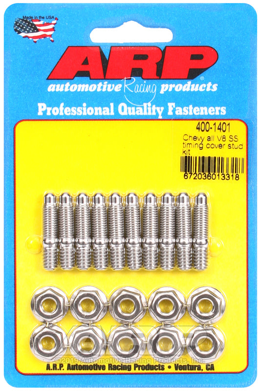 ARP Chevy All V8 SS Timing Cover Stud Kit