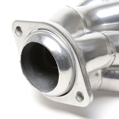 Ford Mustang 5.0 1-5/8 Shorty Equal Length Exhaust Headers Polished Silver Ceramic 86-93