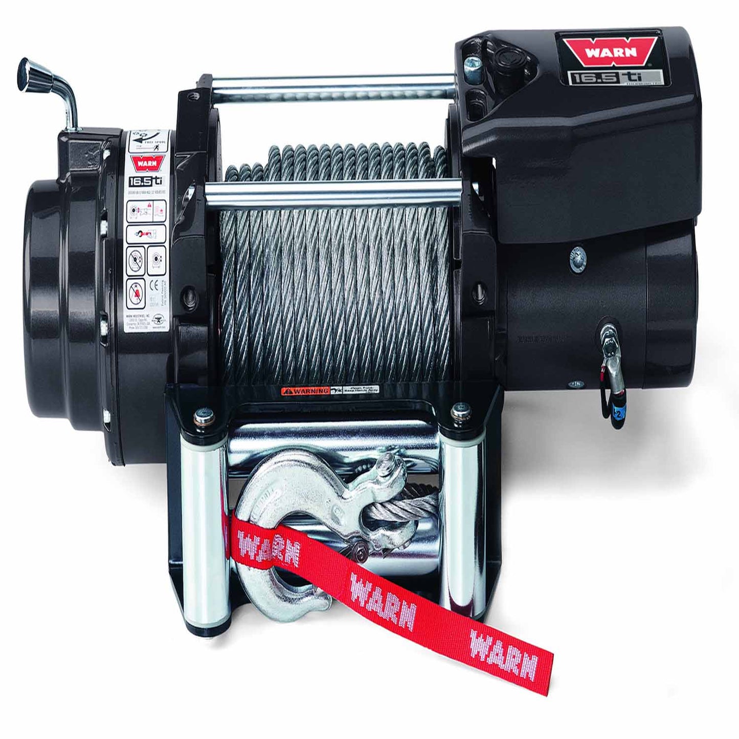 WARN WINCH, 16.5TI, 12V,90' - 68801