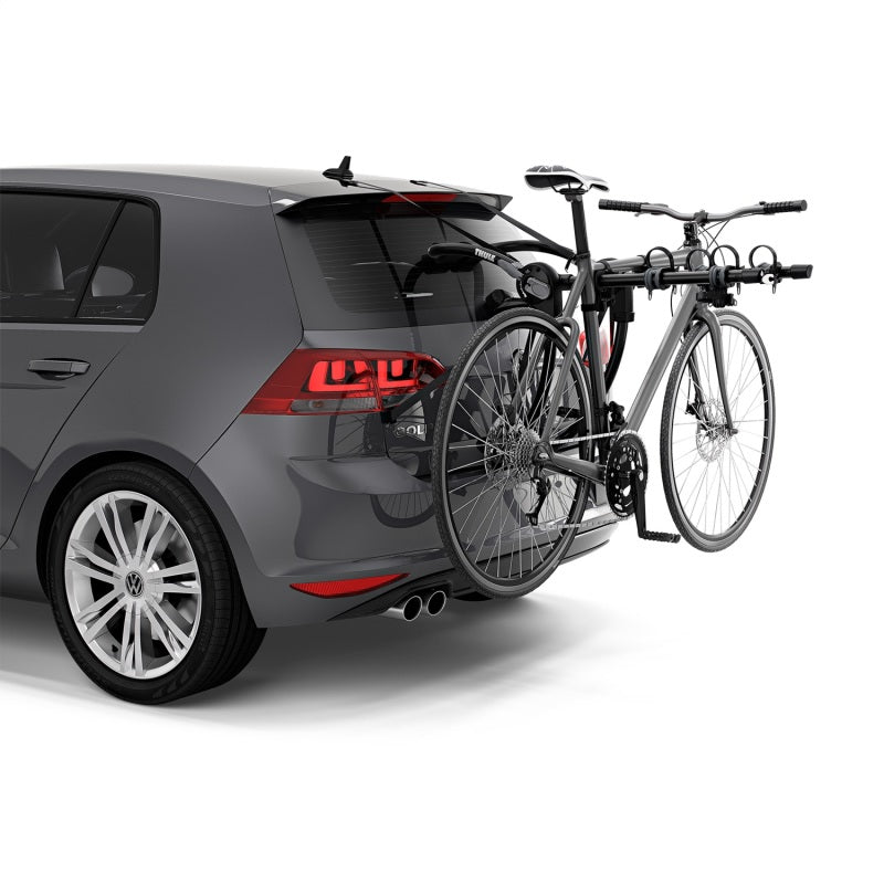 Thule Gateway Pro 3 Hanging-Style Trunk Bike Rack w/Anti-Sway Cages (Up to 3 Bikes) - Black