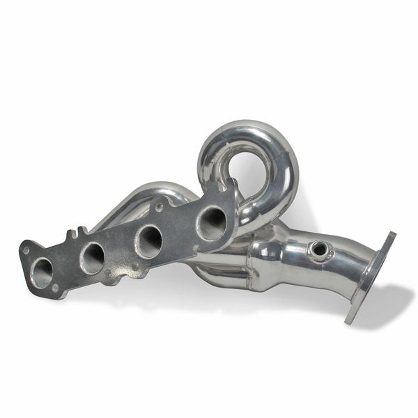 Ford Mustang GT 5.0 1-3/4 Shorty Exhaust Headers Polished Silver Ceramic 15-17